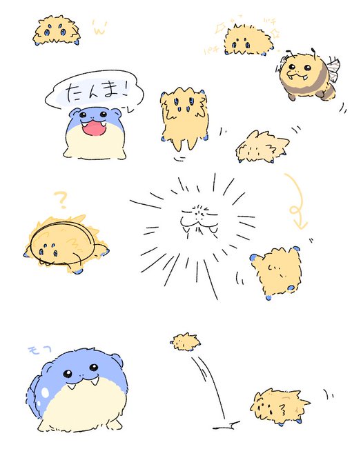 バチュルかわいいのtwitterイラスト検索結果
