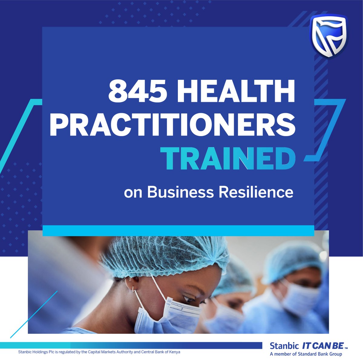 StanbicKE's tweet photo. Stanbic further enhanced education amongst MSMEs through the provision of digital skills training via the Accelerate #FutureNiDigital program that saw over 50,000 entrepreneurs trained and over 400 computers donated to facilitate training.

#StanbicFullYearResults2021 https://t.co/PSgwOG7psD