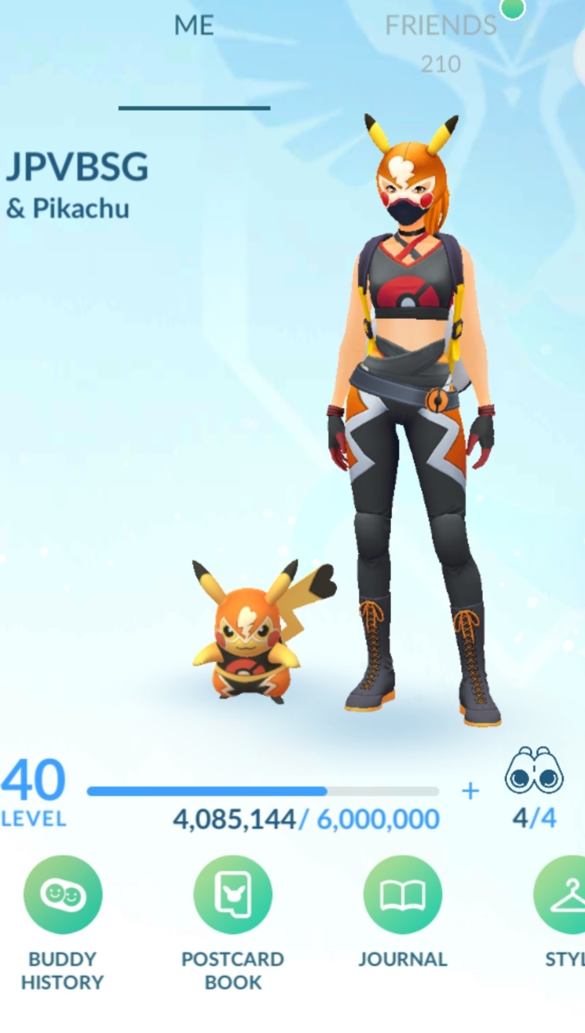 Pokémon GO - Trainers! The Pikachu Libre avatar costume is now a rank 5  reward item! More details here:   #GOBattle