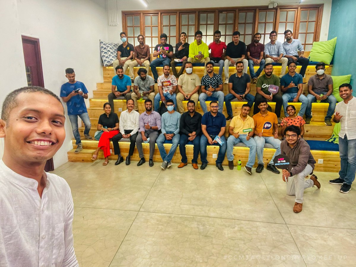 CMNisal's tweet photo. We killed it on the Hatch floor! 🪩🪅CeylonCryptoMeetup V3 aka CeylonCelsiusMeetup was successfully concluded. Let’s build together Sri Lanka with Crypto Economy, Thanks for coming!

#CCM #CCM3 #CeylonCelsiusMeetup #LKA #hatch #CeylonCryptoMeetup #CryptoMeetup https://t.co/AIup8nQeKp