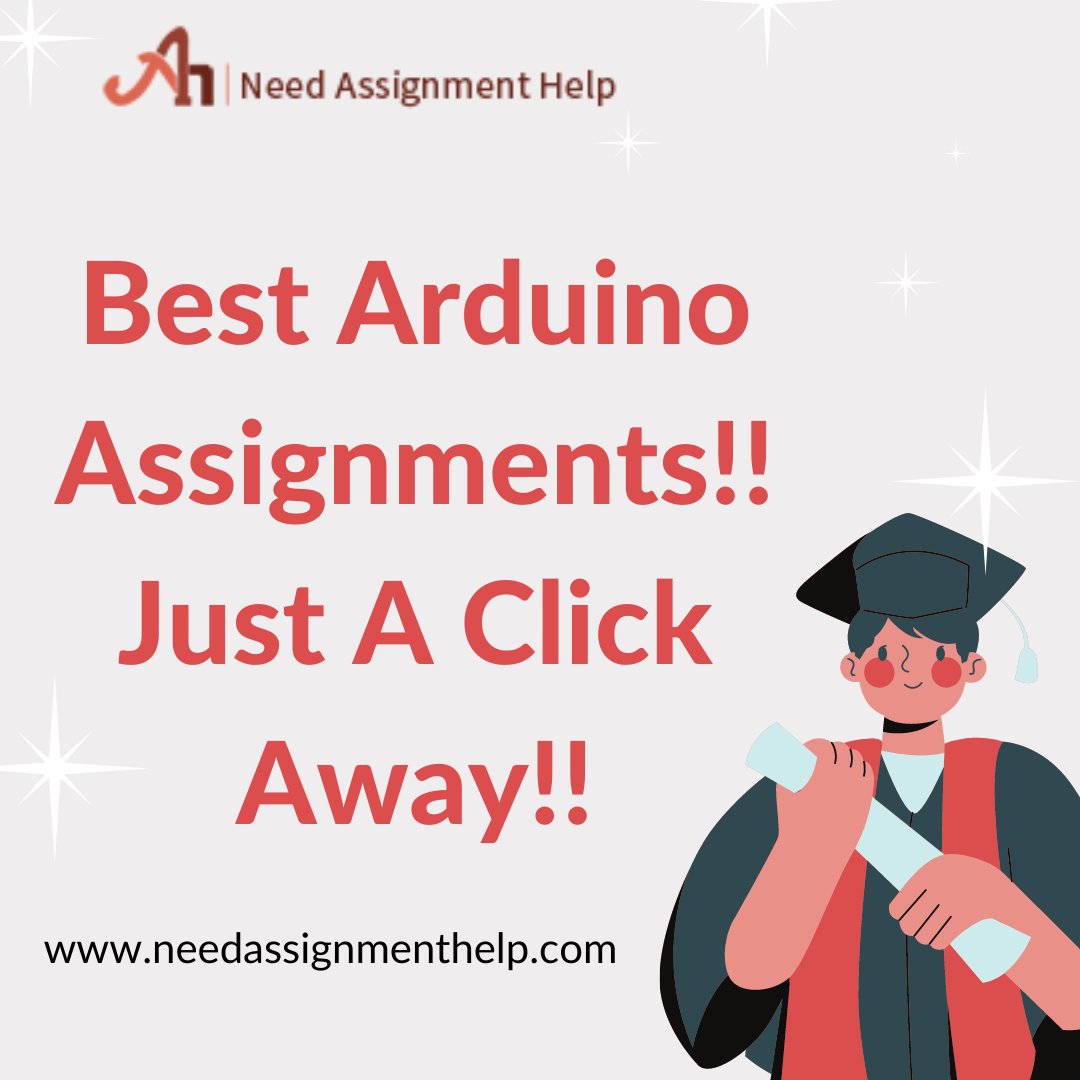 NeedAssignment's tweet image. NAH offers the finest Arduino Assignments at affordable prices. Our writers deliver your work within the stipulated time. Grab our services and score the highest marks. To get the best assistance, bit.ly/37xV2XG
.
.
.
#arduino #arduinoassignmenthelp #arduinoassignment