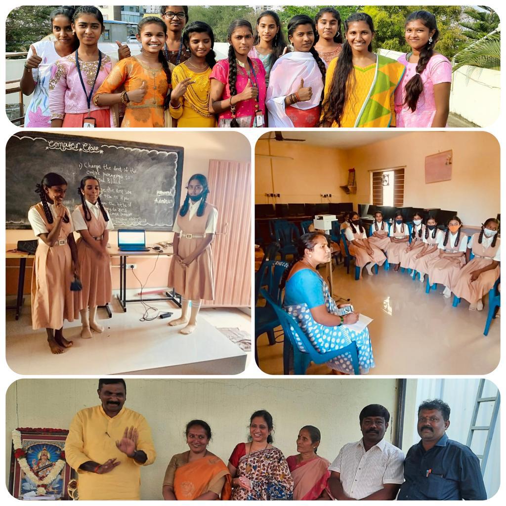 ighose's tweet photo. Our annual Digital Literacy Contest at Renuka School to ignite the curiosity of underprivileged girls. This year, when 4 students will be finishing Computer Science Engineering, who had their first exposure in the lab,we feel the journey has gone a full circle. #MyLittleBit https://t.co/hlwe6Y21Ro