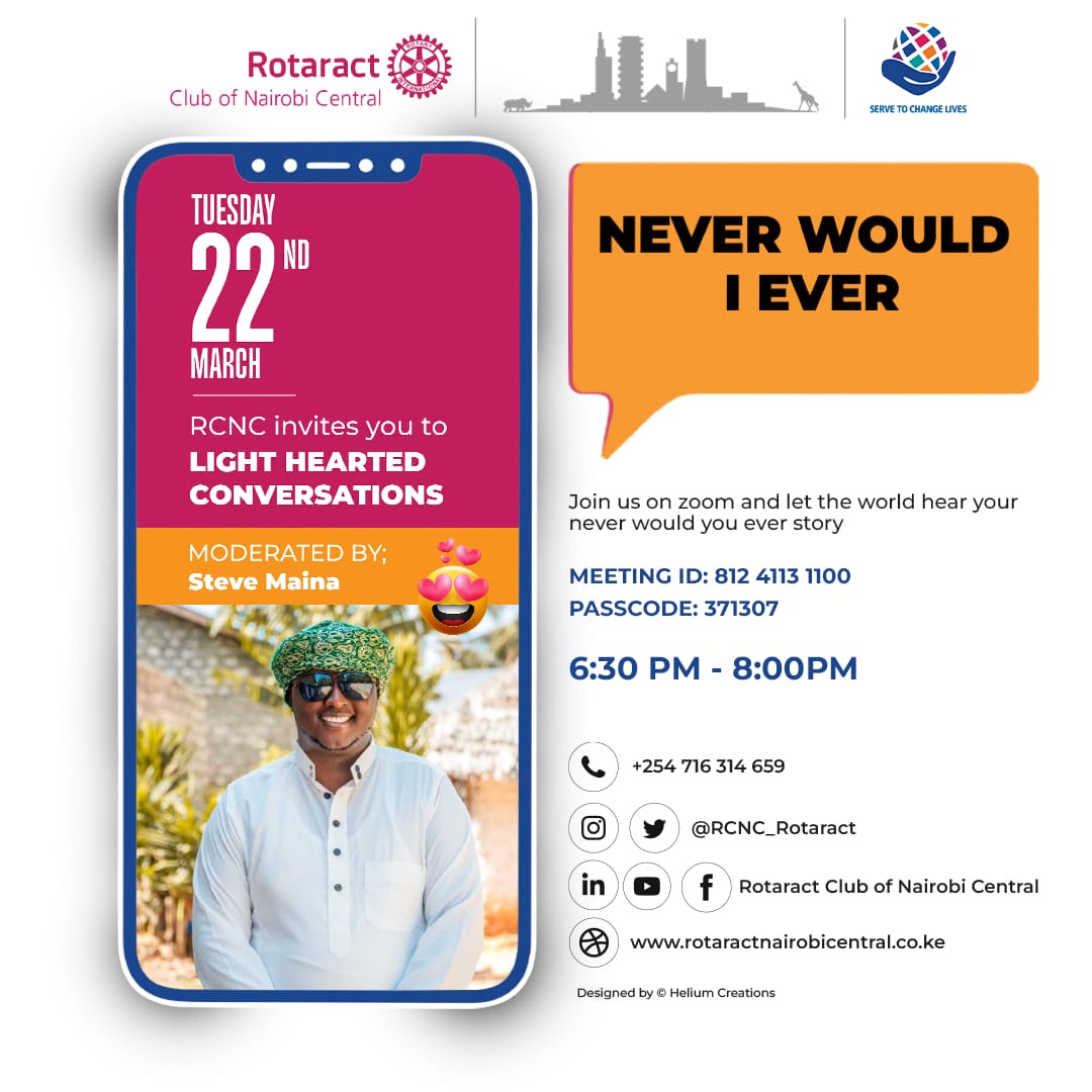 RCNC_ROTARACT's tweet photo. This March we celebrated the world Rotaract week.
We have all heard of delightful tales that have been as a result of the Rotary network. Whether as a member, alumni or friend of Rotary we all have a tale or two to celebrate 🥳🥂🥳.
#RCNCTuesday
#BeRCNC https://t.co/kSjpaH0Fcn