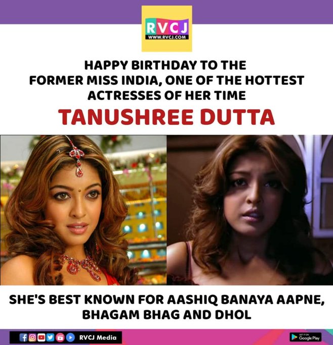 Happy Birthday Tanushree Dutta!   