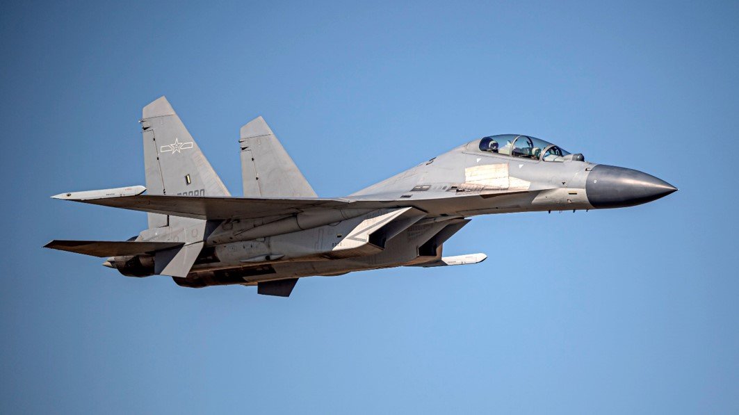 J-11B Fighter jet of the PLA Air Force