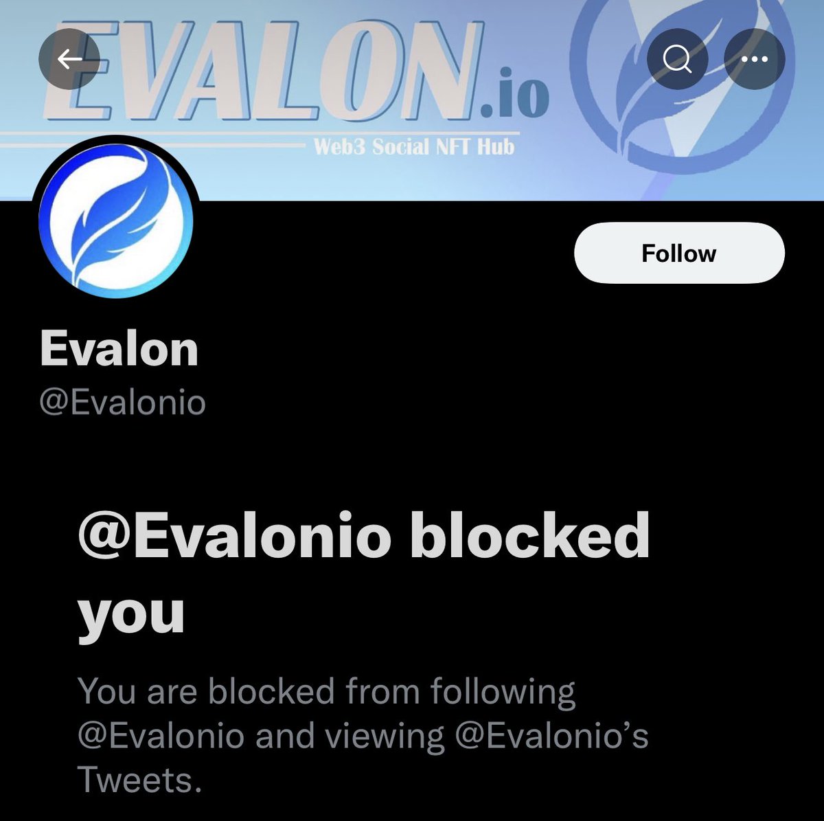 ChocoBoyZil's tweet photo. Blocked from the get-go. 
Practically confirmed it for me on who’s behind this project. 😂 https://t.co/Pf1glSR86E