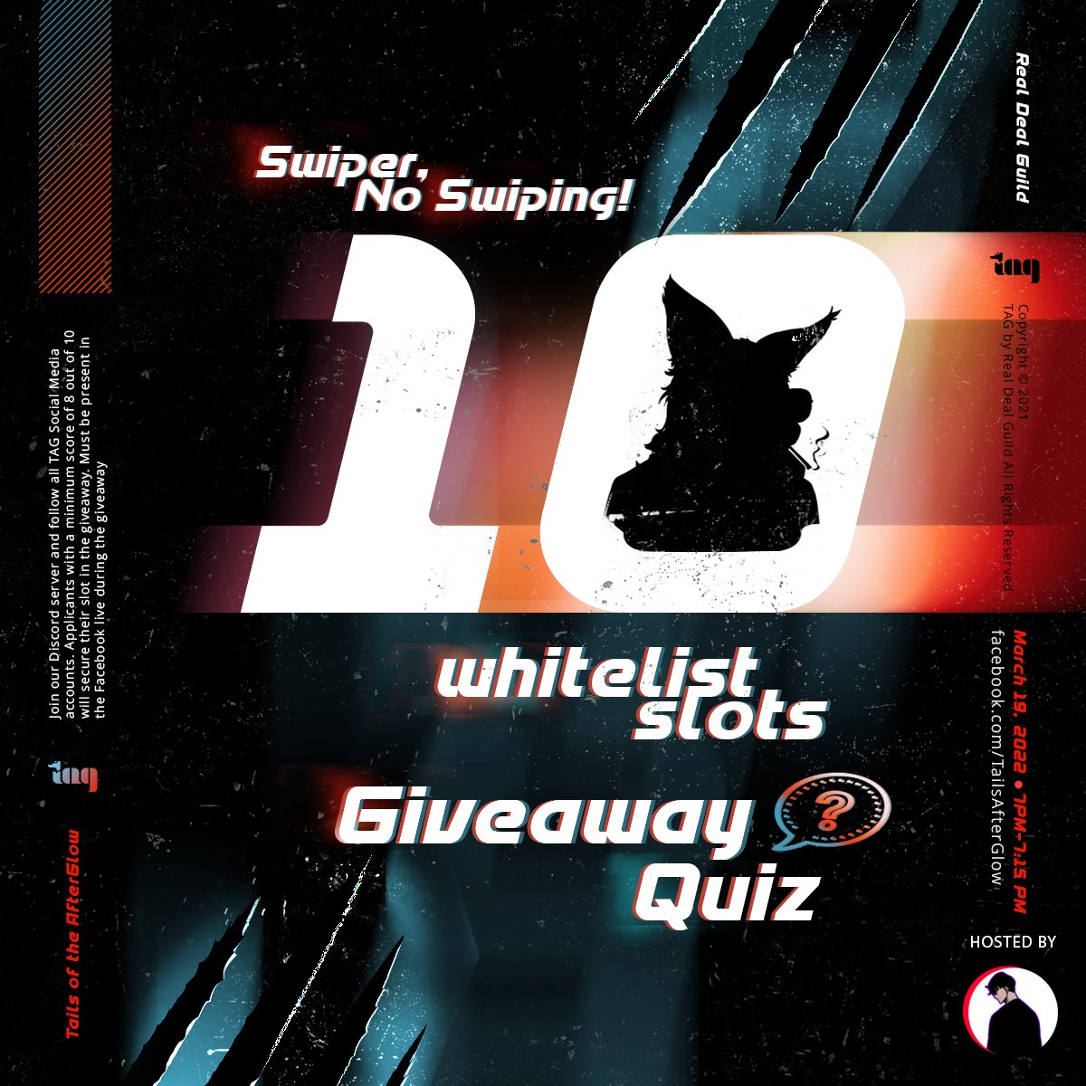 tailsafterglow's tweet photo. 𝗦𝘄𝗶𝗽𝗲𝗿, 𝗡𝗼 𝗦𝘄𝗶𝗽𝗶𝗻𝗴! 

Hola! 👋🏻

Another opportunity for you all because we’ll be giving another 𝟭𝟬 whitelist slots 🥳

To learn more, check this out:  

Come on, vamanos! Everybody, let’s go! 🎶🎒

#TAGLife #TAGWL #SwiperWantsToTAG https://t.co/01lTEUn8bx