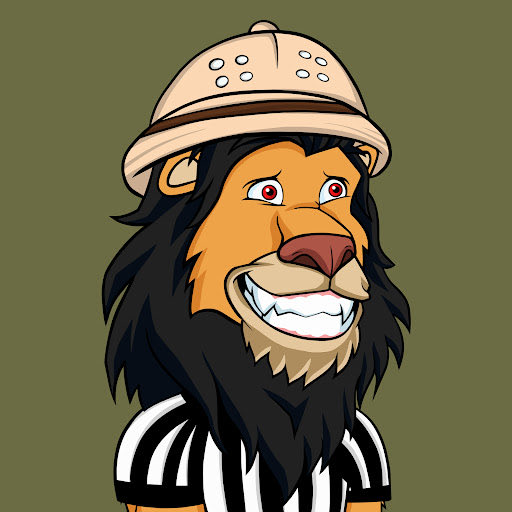 RuchBrandon's tweet photo. #NewNFTProfilePic NFT by Lazy-Lions thank you @Sampson_100 for making me a king! https://t.co/AtI8DnxfDU