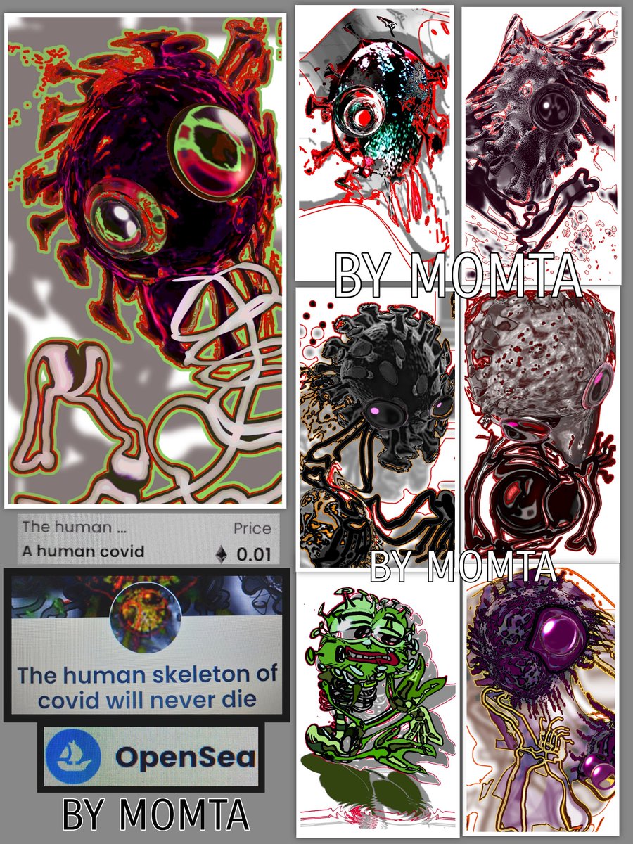 New A human covid #7 opensea.io/collection/hum… ฝากผลงานชิ้นใหม่ฝากแลกติดตามรีพินรีทวิตทุกช่องทางเพื่อกำลังใจทุกช่องทางเพื่อกำลังใจสร้างงานต่อคะ #NFTTHAILAND #NFTCommunity #NFTs #NFT買います #NFTJapan #NFTdrops #NFTshill #NFT宣伝枠 #NFTMarketplace #NFTcollections#ETH <a href="/opensea/">OpenSea</a>ขอบคุณ