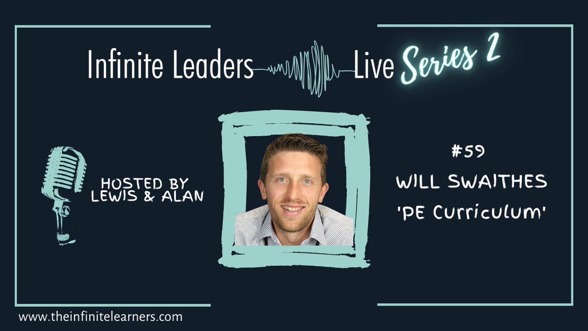 Will Swaithes - PE Curriculum.

Always good to listen to Will’s perspectives.

Our chat throws up plenty of questions, as well as providing some direction on where to start and how to develop your PE offer.

🎙 tiny.cc/gqrpuz
🎧 tiny.cc/hqrpuz
#listenlearnshare