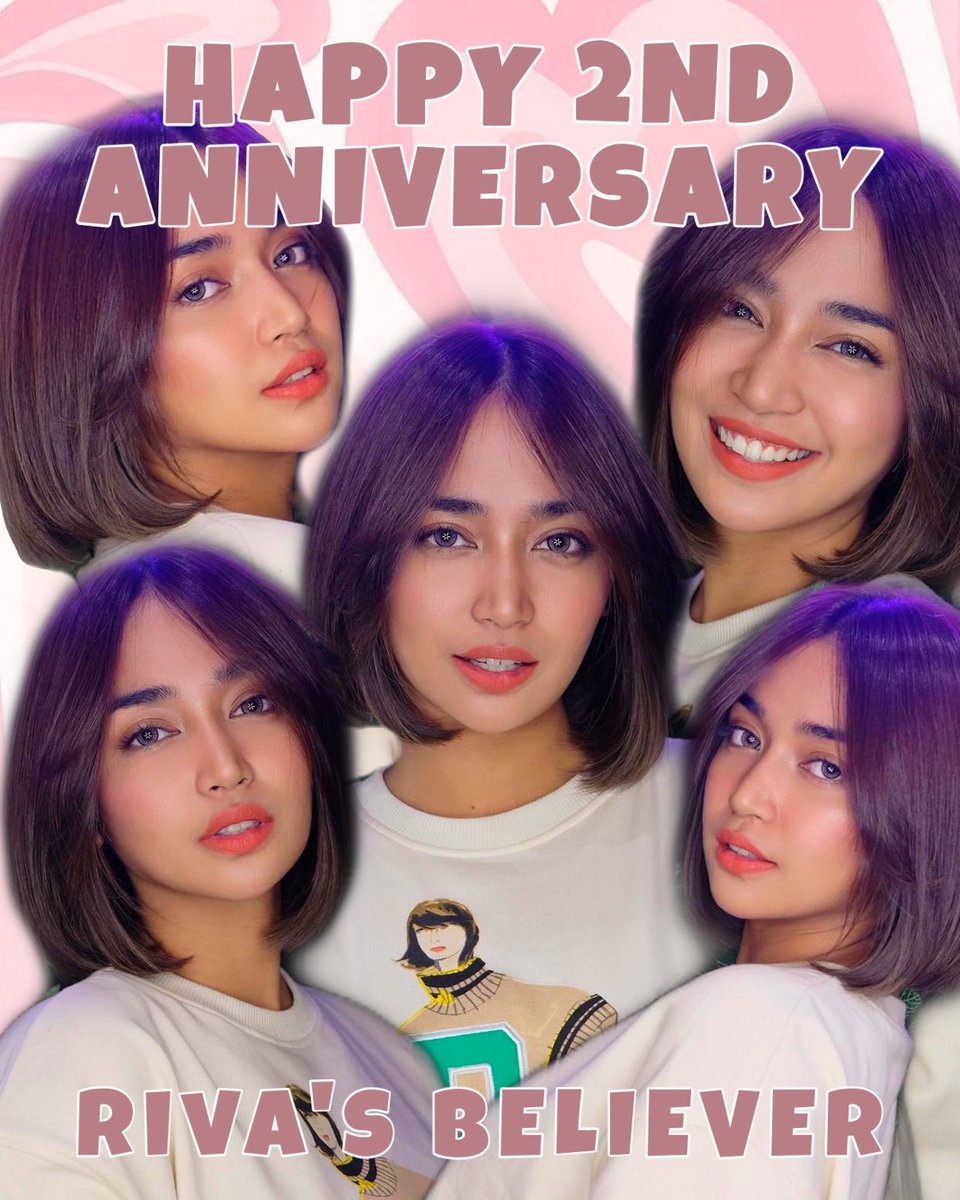 rivas_believer's tweet photo. Happy 2nd Anniversary Riva’s Believer!🎉💗 Thank you so much to our Handlers and to all those who are always there to support us💗. We will do more better for our Riva💗. Let us support her together 💕. https://t.co/scBHHgreTu