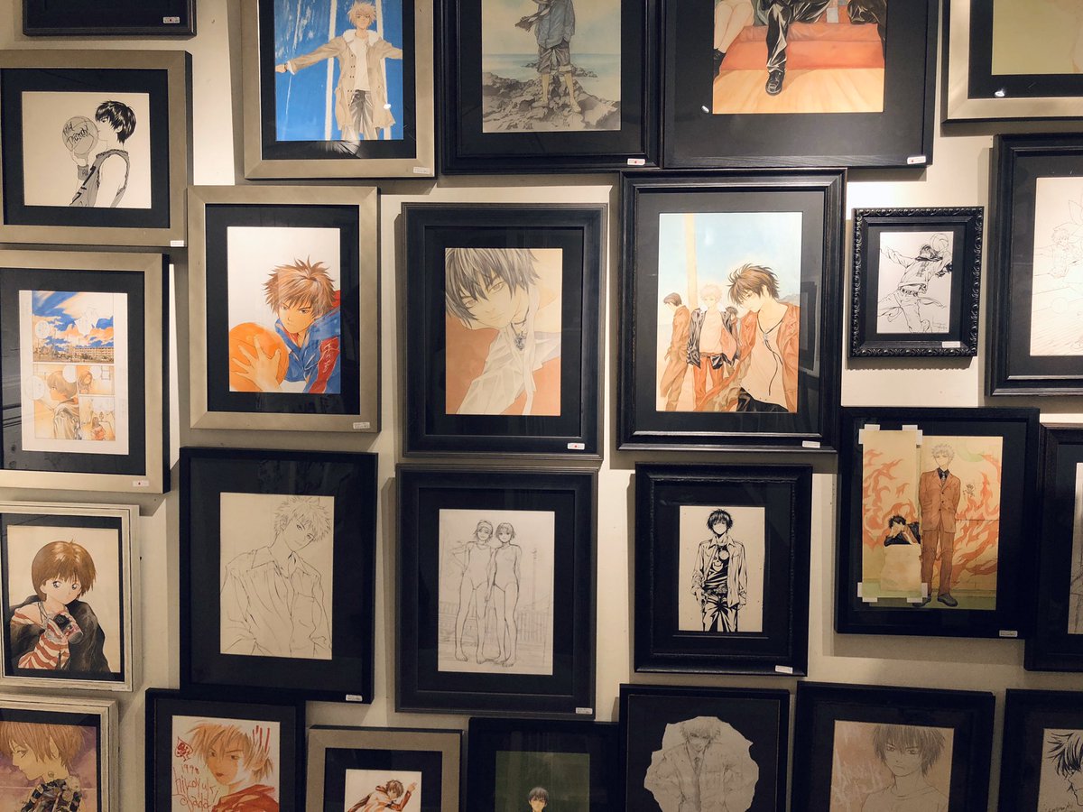 浅田弘幸先生の画業35周年展へ行ってた!浅田先生のタッチや世界観が