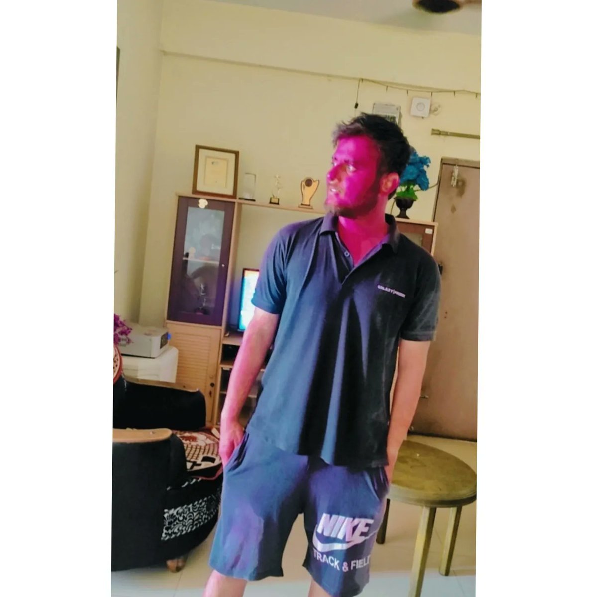 yoursamy's tweet photo. Holi 2k22!! 💙💛 https://t.co/98TM0XS1Am