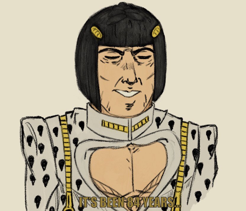 salamanderskeys's tweet photo. 😅

#JoJosBizarreAdventure #ventoaureo #brunobucciarati #brunobuccellati #myart https://t.co/KMG2LGGvTY
