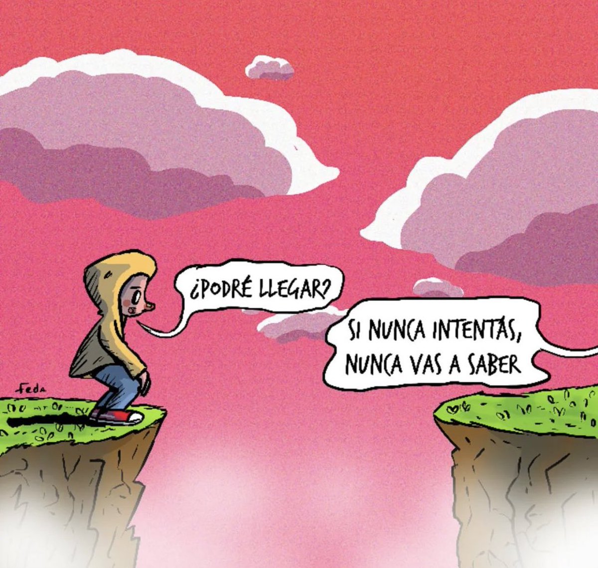 Cementedelibros's tweet image. “Si nunca intentas, nunca vas a saber.”
Autor: Fede Calde
#cementeriodelibros