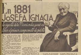 MarisaBarrena1's tweet photo. #GaurkoEgunez jaio zen 1859 - Josefa Ignacia Albisu, gipuzkoar pilotaria (h. 1950).
1885ko martxoaren 8an, bi partidu jokatu zituen bi gizonezkoren aurka eta biak irabazi. 2.500 pertsonatik gora hurbildu ziren partida hauek ikustera
https://t.co/dDbxMRfIpT https://t.co/KlL2P9MlKo