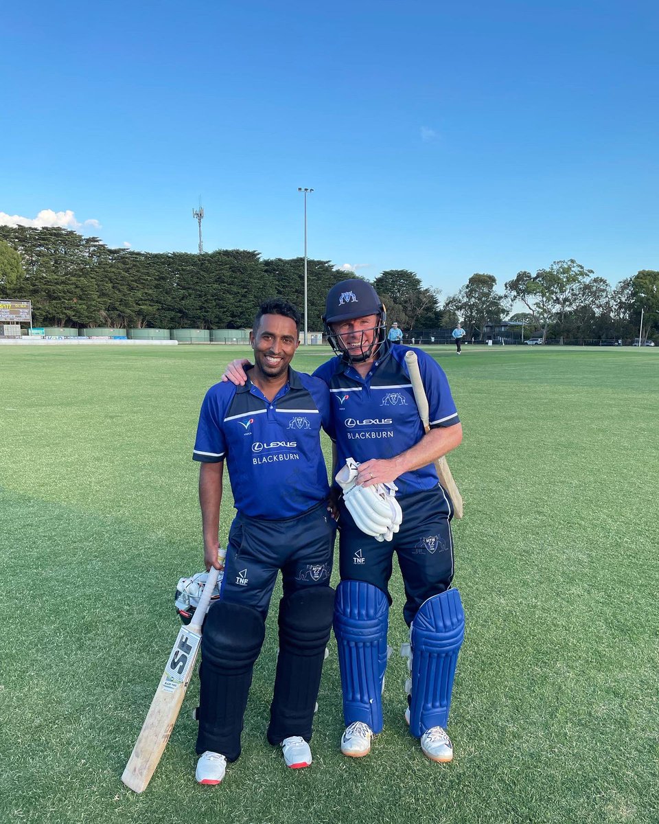 Magnificent semi-final victory for our 2nd XI, led by 79* from Prabodha and a 5fa from Zac!

Onto the big dance next week!

#goroos 
#singthesong