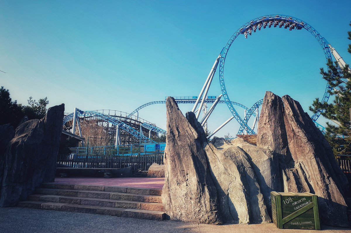 Erster Ride der Saison 🎢 Die  #Bluefire macht ohne #nordstream2 gleich doppelt Spaß 🤩 <a href="/europa_park/">Europa-Park 🎢</a> #SeasonOpening