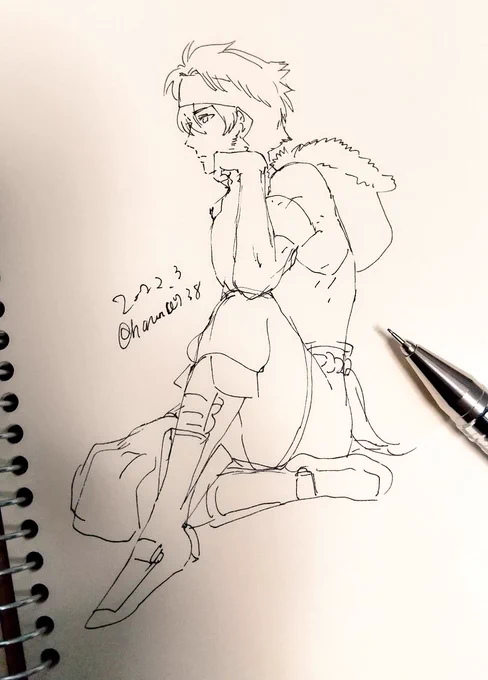 頬杖ベネさん 