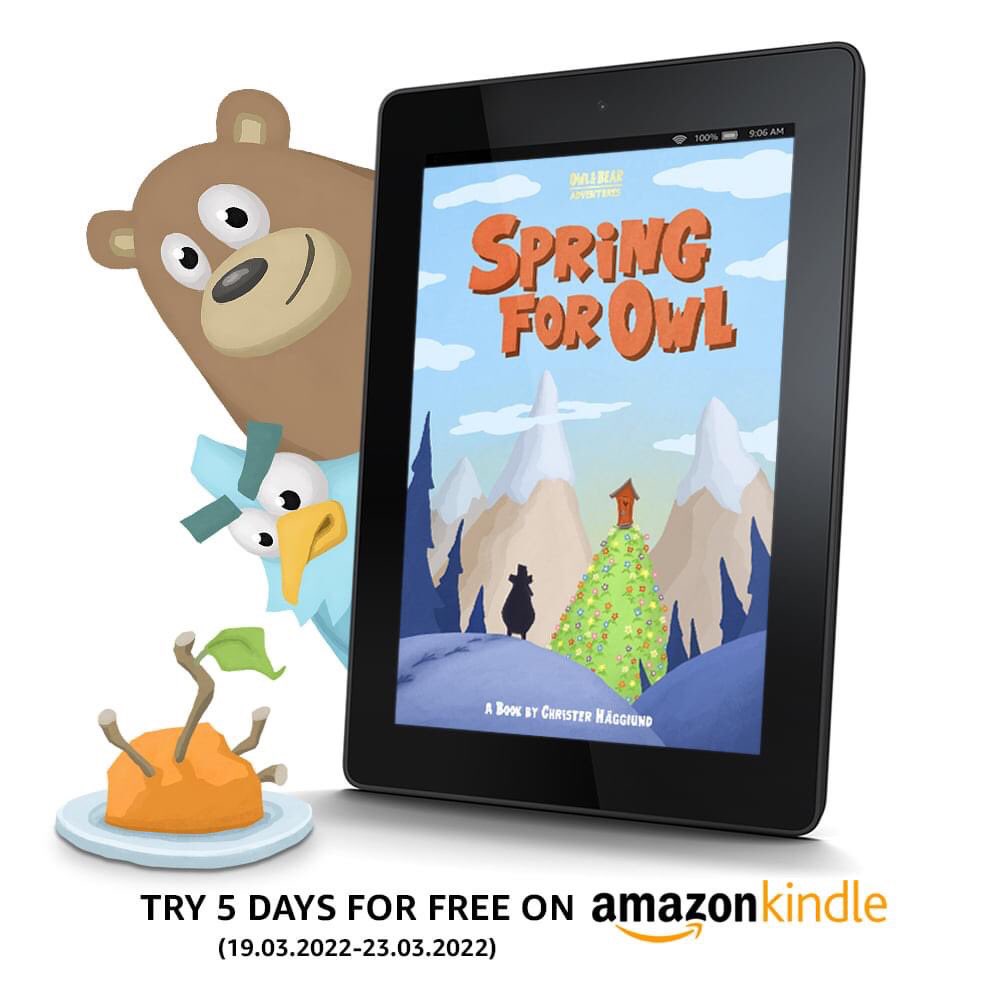 Space_Yoghurt's tweet photo. Great read! Link in bio.

Enjoy 60 pages of laughter, spring picnic, odd friendship and the best space snow remover ever. 

This is the second in the Owl &amp; Bear Adventures series.

 #amazon #kindle #free #ebook #deal #great #childrensbooks #kid #weekend #read #spring #springtime https://t.co/OEfKhmSrVV