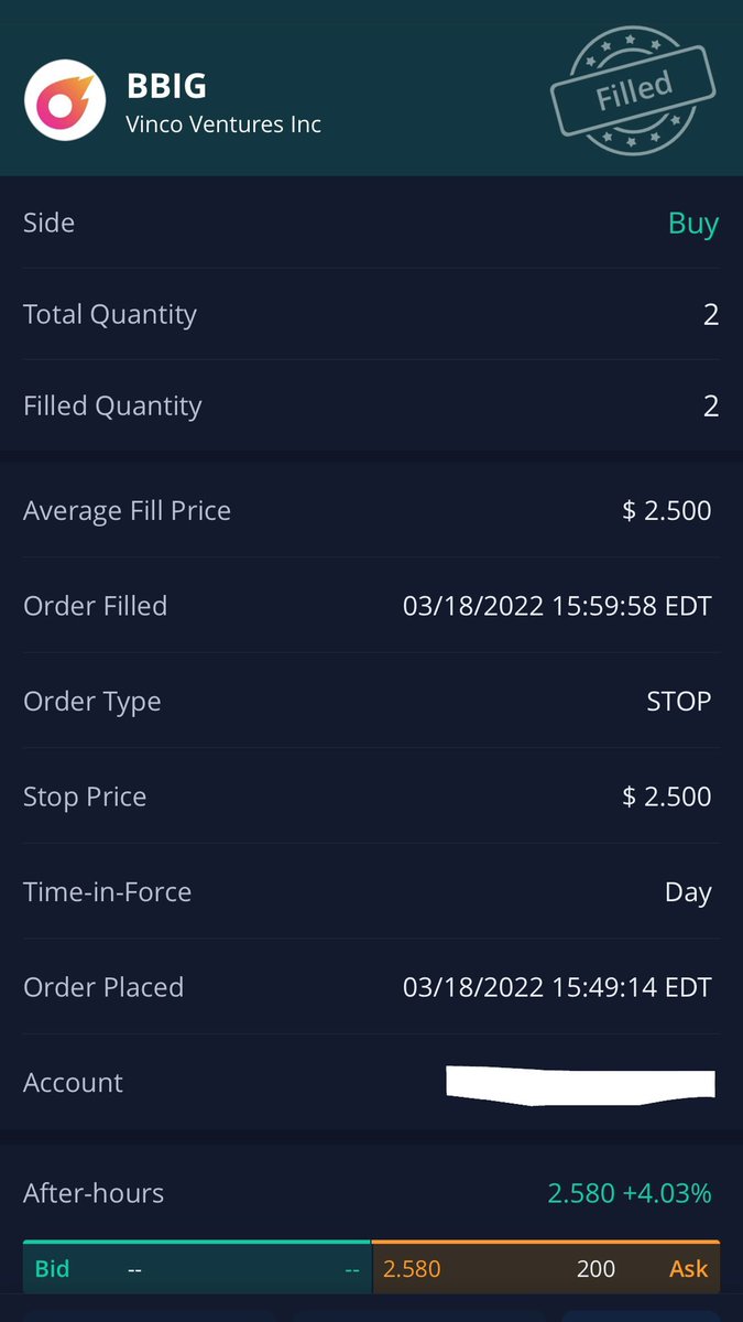 stockindx's tweet photo. We are investigating order flow execution on @WebullGlobal in regards to @vincoventures for ticker symbol $BBIG which on 3/18/22 displayed inconsistencies including false and/ or misleading data reported by @asleepace https://t.co/JUei1jLeih