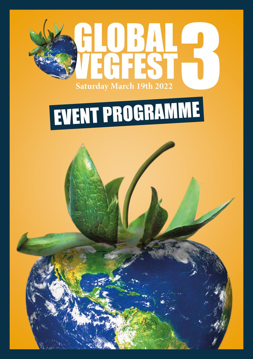 Global Vegfest on Saturday March 19th free to access online - you can watch all the talks right here in the Event Programme during and after the livestreams 

Event Programme:
bit.ly/3Ime8g8

#vegancommunity #vegan #plantbased #animalrights