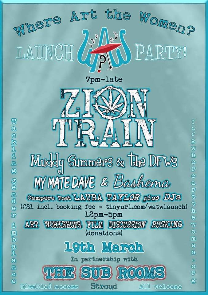 WhereArtWomen's tweet image. After all the great stuff happening during the day there's our gig this evening with some brilliant women powered bands and a dj to help you dance your legs off. Don't worry if you don't have a ticket yet, you can get one on the door
#WomenInMusic 
#womentakingspace
#livemusic