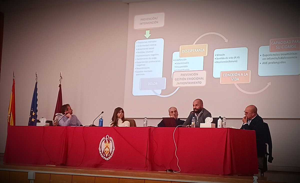 Ayer en la <a href="/unicomplutense/">Complutense</a> participando en un seminario donde compartí mi experiencia clínica del #ProyectoCiceron.
Gracias por el recibimiento tan cálido, la acogida y la participación del foro. Compañeros/as muy motivados y sensibles con la prevención 🙏