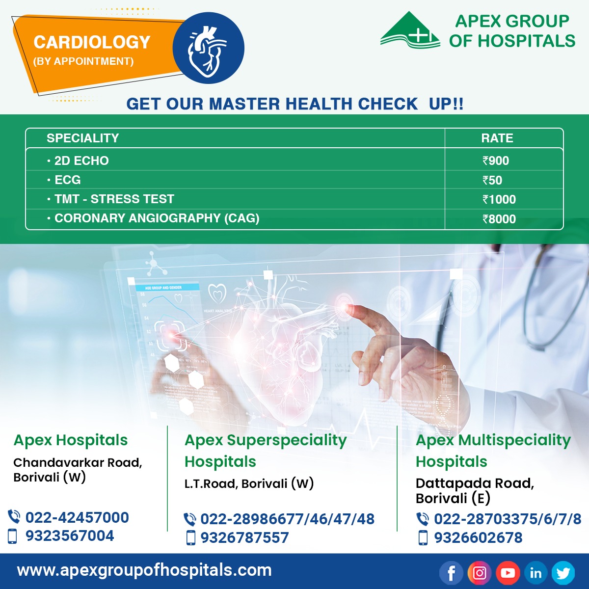 Apex Group of Hospitals tweet media