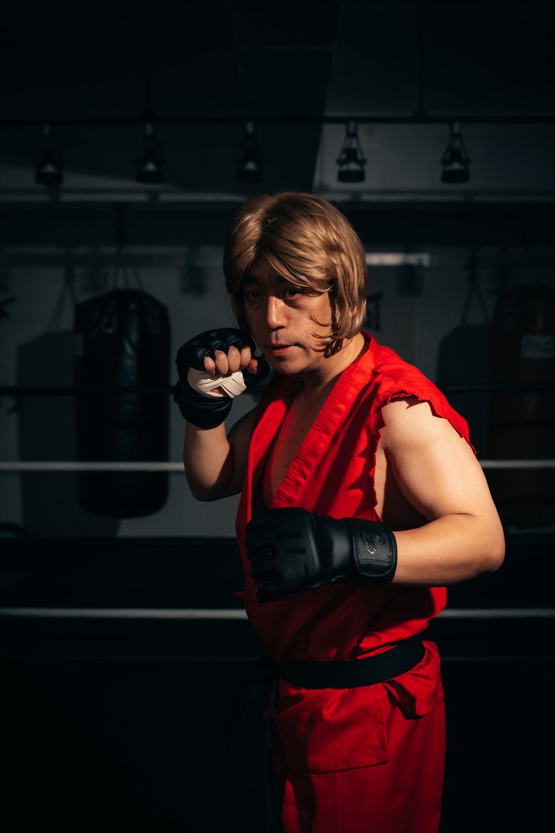 softclayman's tweet photo. #streetfighter #capcom #kenma 

chapter 1. prologue

"I'm Ken......not old..."

cos. @softclayman 
pb. @KimHanRyang1 
retoucher. @lanko__cos https://t.co/iJJPDKI3IX
