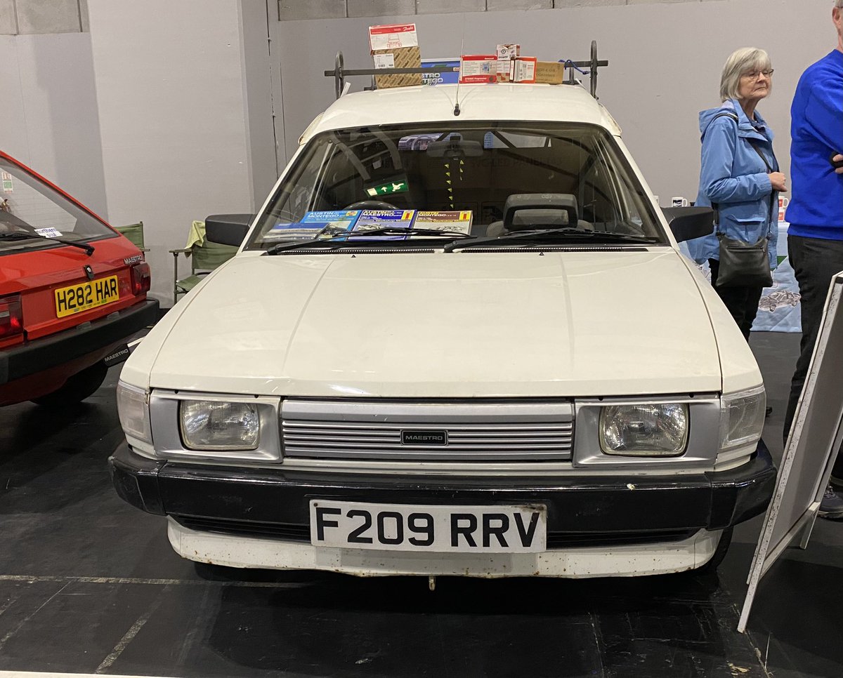 MandMOC's tweet photo. Day 1 at the NEC was a huge success. Come and see us in Hall 5 for day two! Kris King will be working on Margot the Montego Mayfair, trying to get her fired up. Any O Series EFi experts visiting the stand today will be very welcome! Come and say Hi 👋 😊 👍 #necrestoshow https://t.co/siXYfdXU22