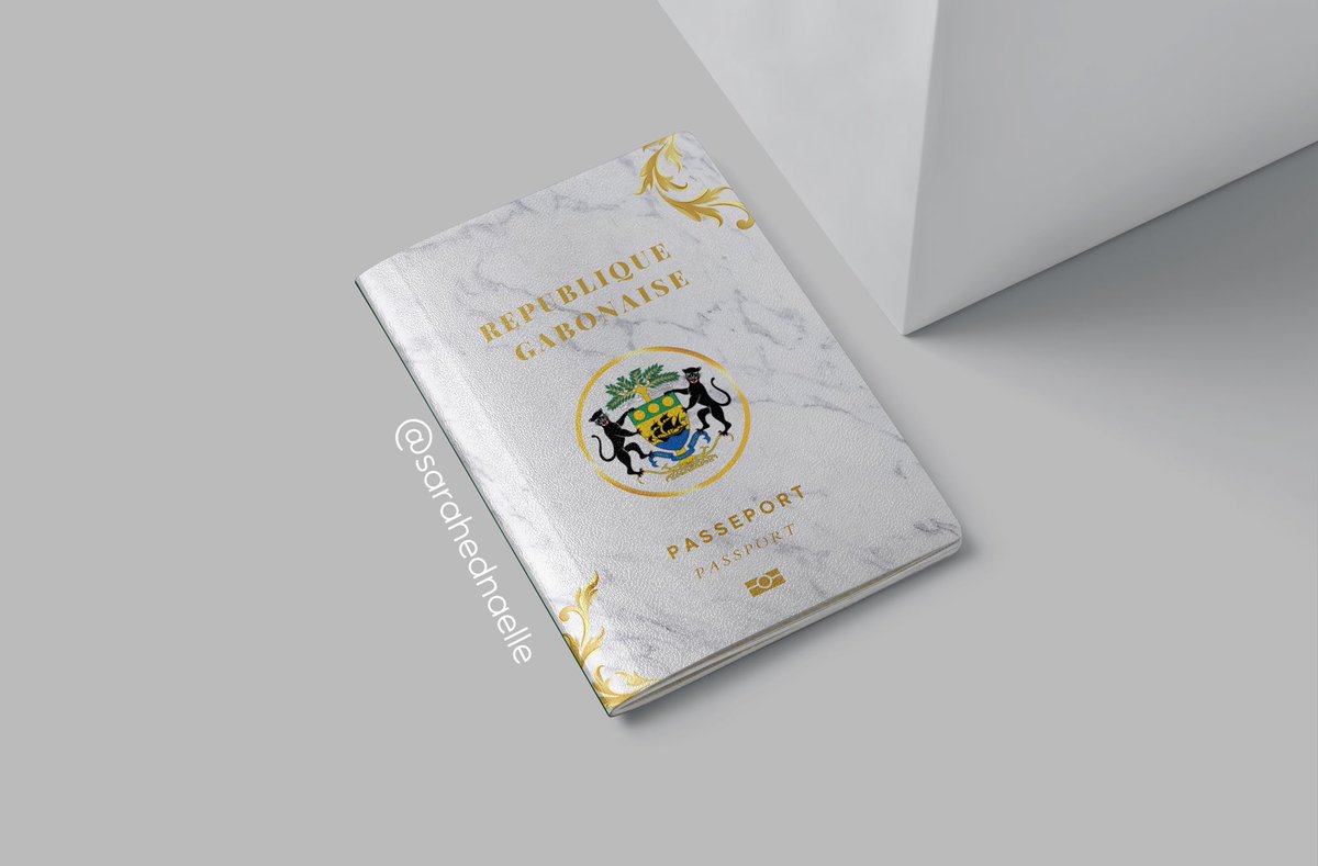 SarahEdnaelle's tweet photo. ✨CREA✨

◽️Redesign du passeport gabonais 🇬🇦

PS:Je tiens à préciser que ce n’est nullement une proposition de changement.
Cela fait partie de mes inspirations.

Ils seront peut-être proposés sous forme de protège pour ceux qui seront intéressés .

#crea
#twitter241 https://t.co/JqvEhd3W8V