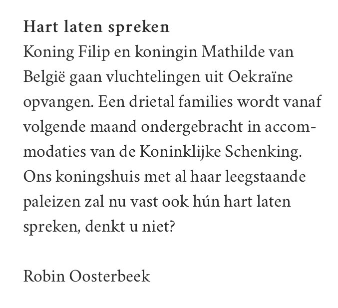 Ik stem voor! <a href="/volkskrant/">de Volkskrant</a> opinie