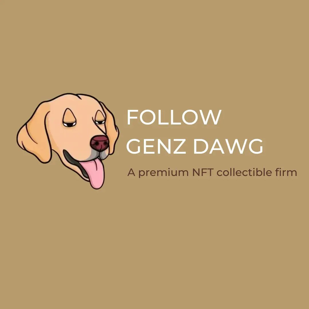 GenzDawg's tweet photo. Genz Dawg QNA #5 - At what price will the NFTs be launched?

#nft #genz #nftart #crypto #cryptos #cryptocurrency #NFTCommunity #doggo https://t.co/y8fI4G7bZ1