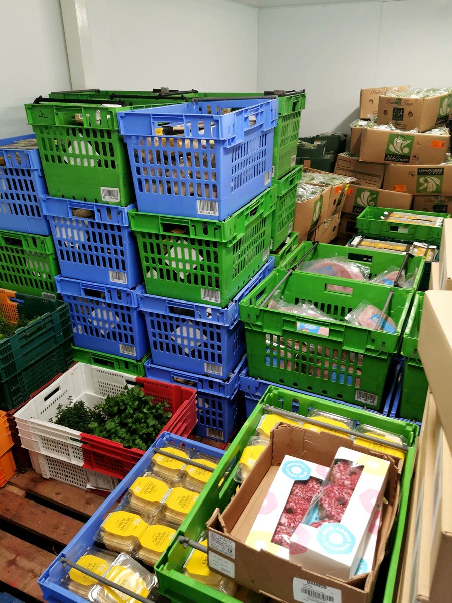 UKHarvest's tweet photo. Simon getting ready for our Pop-Up Pantries earlier this week, with some great donations from @IcelandFoods @BarfootsUK and Vitacress 💛
#foodrescue #zerowaste #foodbanks #foodcharity #goodfood #foodpantry #communityfoodbank #community https://t.co/Ba2DJnSD0G