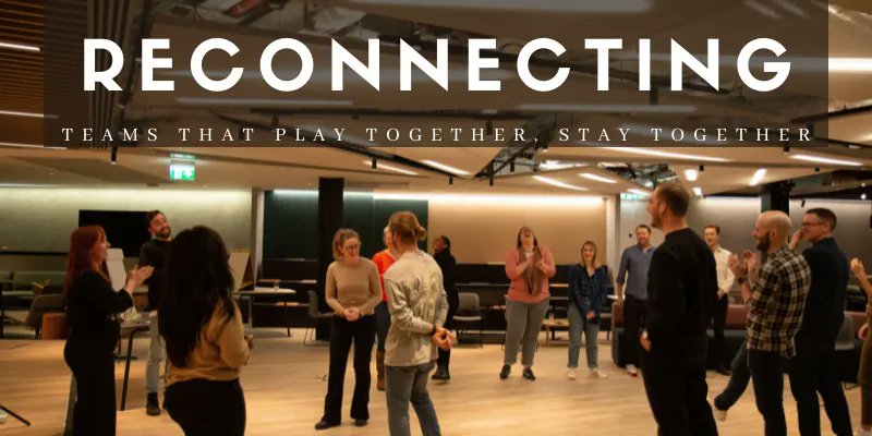 maydaysimprov's tweet photo. New Improv Blog from our isolating smasher, Liz Peters! Check out her post, Reconnecting here: https://t.co/3vMqD7LlMM 'Teams that play together, Stay Together'
#ImprovBlog #ImprovInTheWorkPlace #BusinessImprov #CorporateImprov #ImprovSkillsTraining #TeamBuilding #Reconnecting https://t.co/CpVvKp23Kb