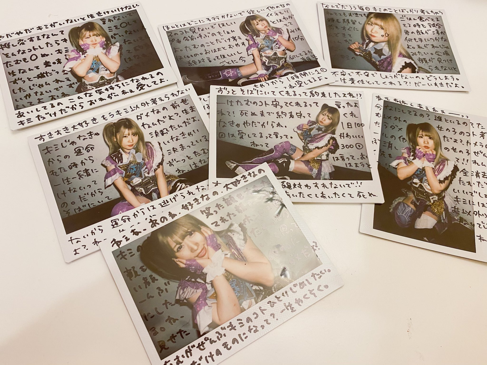 スターダム　中野たむ選手　ワイドチェキ スターダム中野たむ選手ワイドチェキ