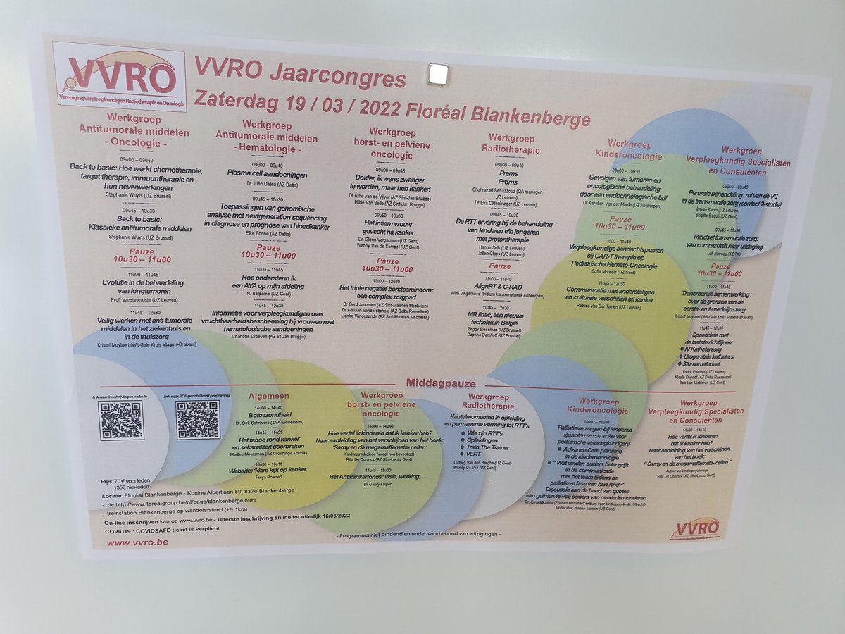 vvro5's tweet photo. We gaan van start met ons congres. Vandaag verwelkomen een 300tal oncologie verpleegkundigen. 
#oncologie #verpleegkunde https://t.co/bKJOLLDYRP