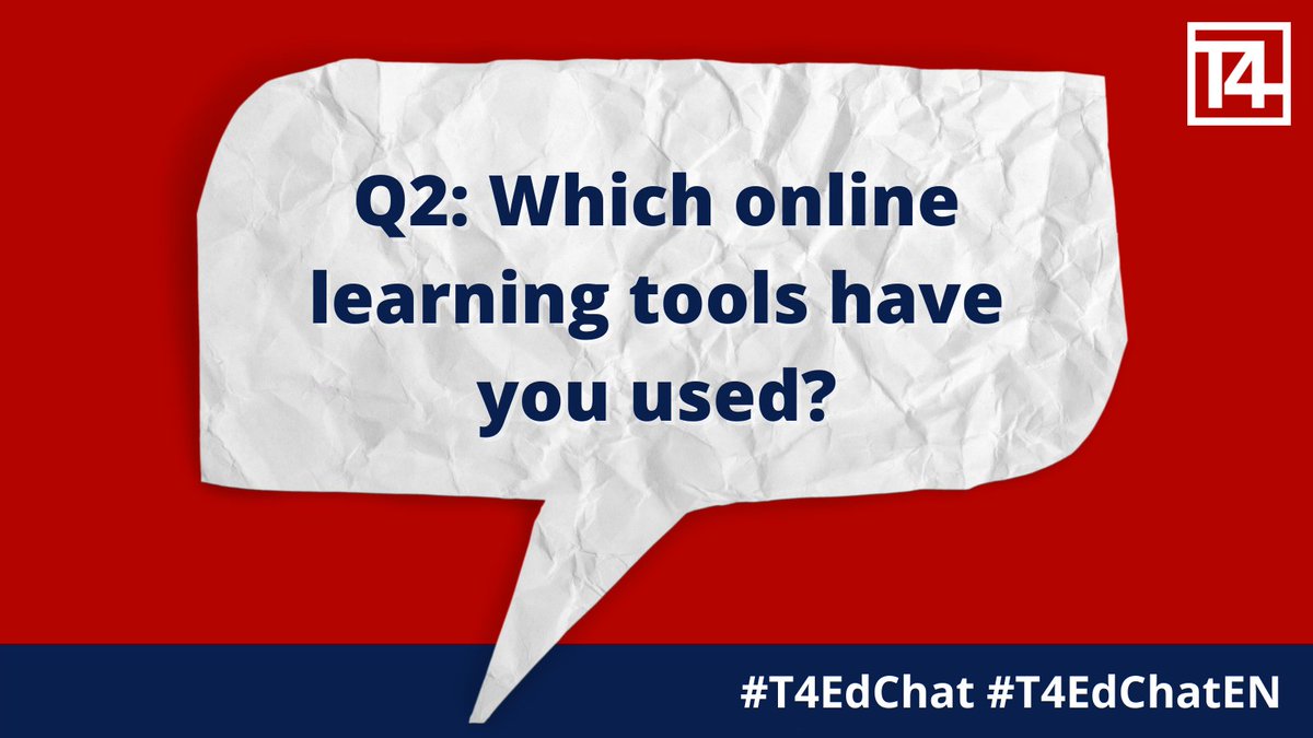 Q2 - Which online learning tools have you used? #T4EdChat #T4EdChatEN #TeacherTechSummit