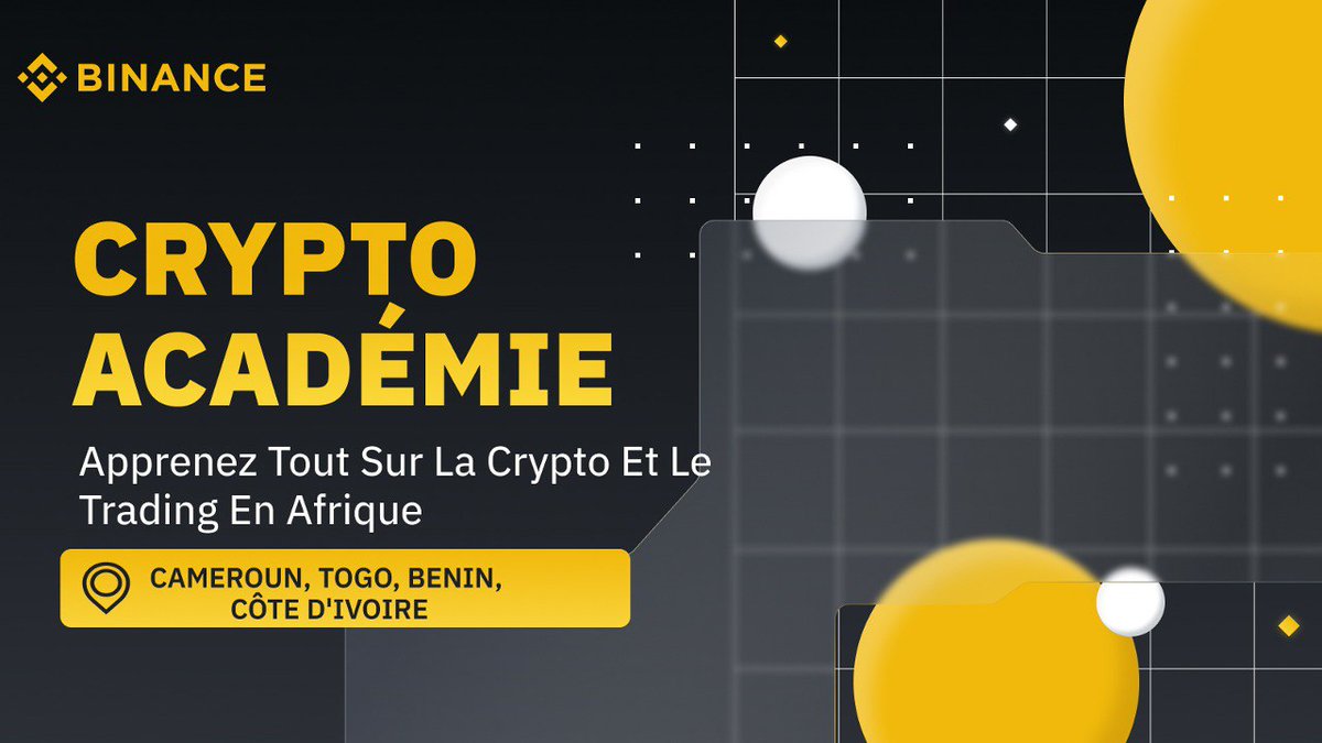 binanceafrique's tweet photo. Nous voici, chers amis (es), à l'ouverture de la Binance Crypto Académie

Une première ici en Afrique Francophone

Rendez-vous dans nos différents points respectifs : 
Au Cameroun - Au Bénin- En Côte d'Ivoire et Au Togo

Bonne Rentrée à tous 🎉🎉🎉 https://t.co/M5EFsLVEHb