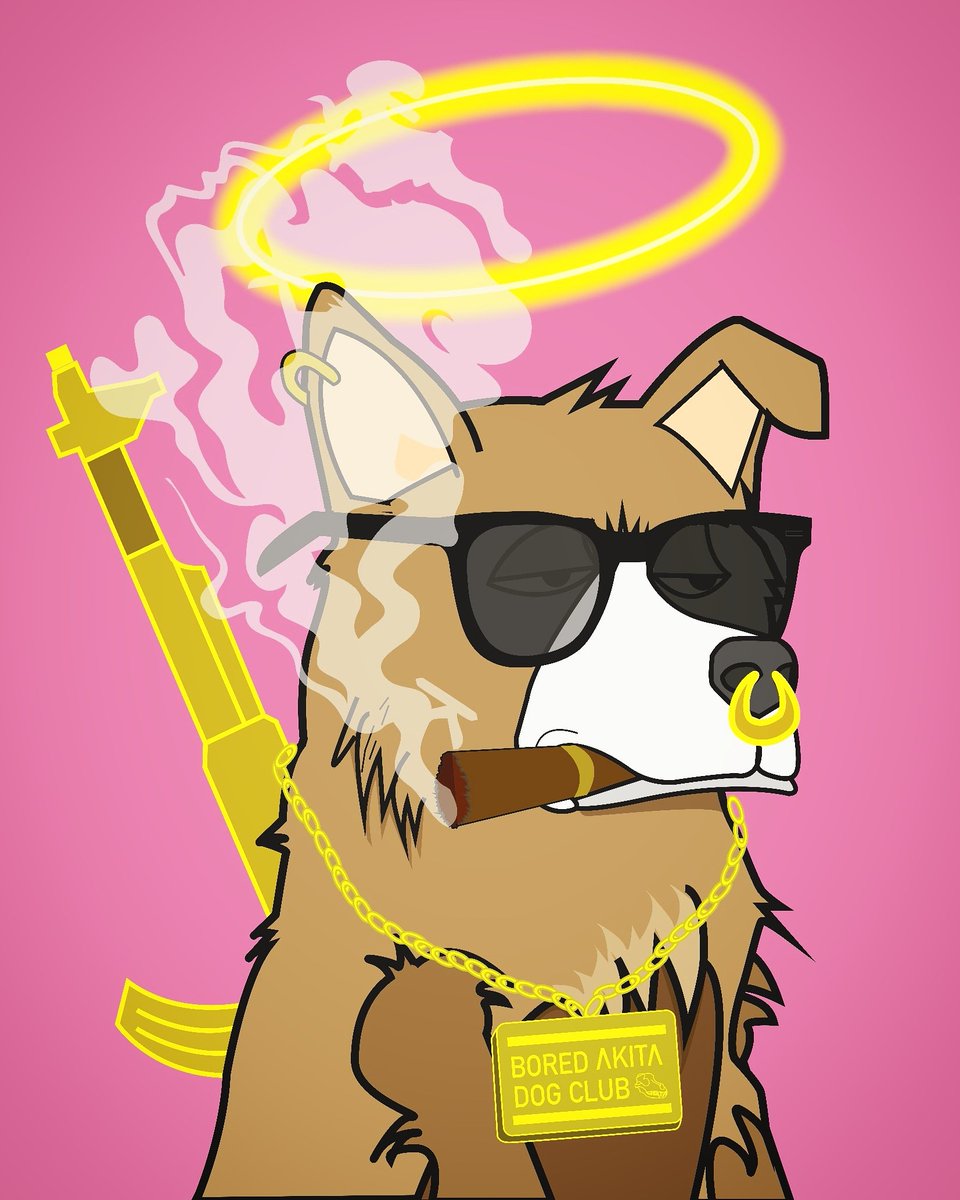 BADC_NFT's tweet photo. BADC BORED AKITA DOGG CLUB 🔥🔥🔥🔥🔥🔥 🔥🔥🔥🔥🔥🔥
#NFTs #Influencer #NFTCommunity #buynft #loganpaul #garyvee #nftdog #dognft #dogs #akita #Cryptos #DogsBehavingVeryBadly #NFTdrop #NFTMarketplace #SnoopDogg #OpenSeaNFT #openseanfts #OpenSeaCollection #Japan #DigitalArtist https://t.co/vde2pef9EV