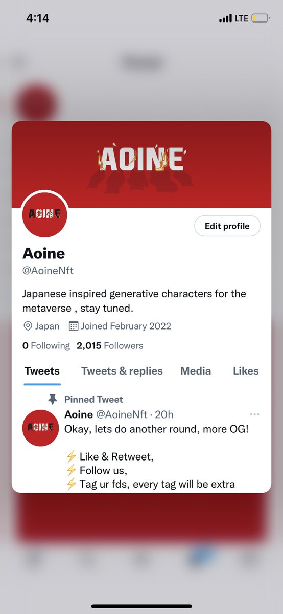 Aoine tweet media