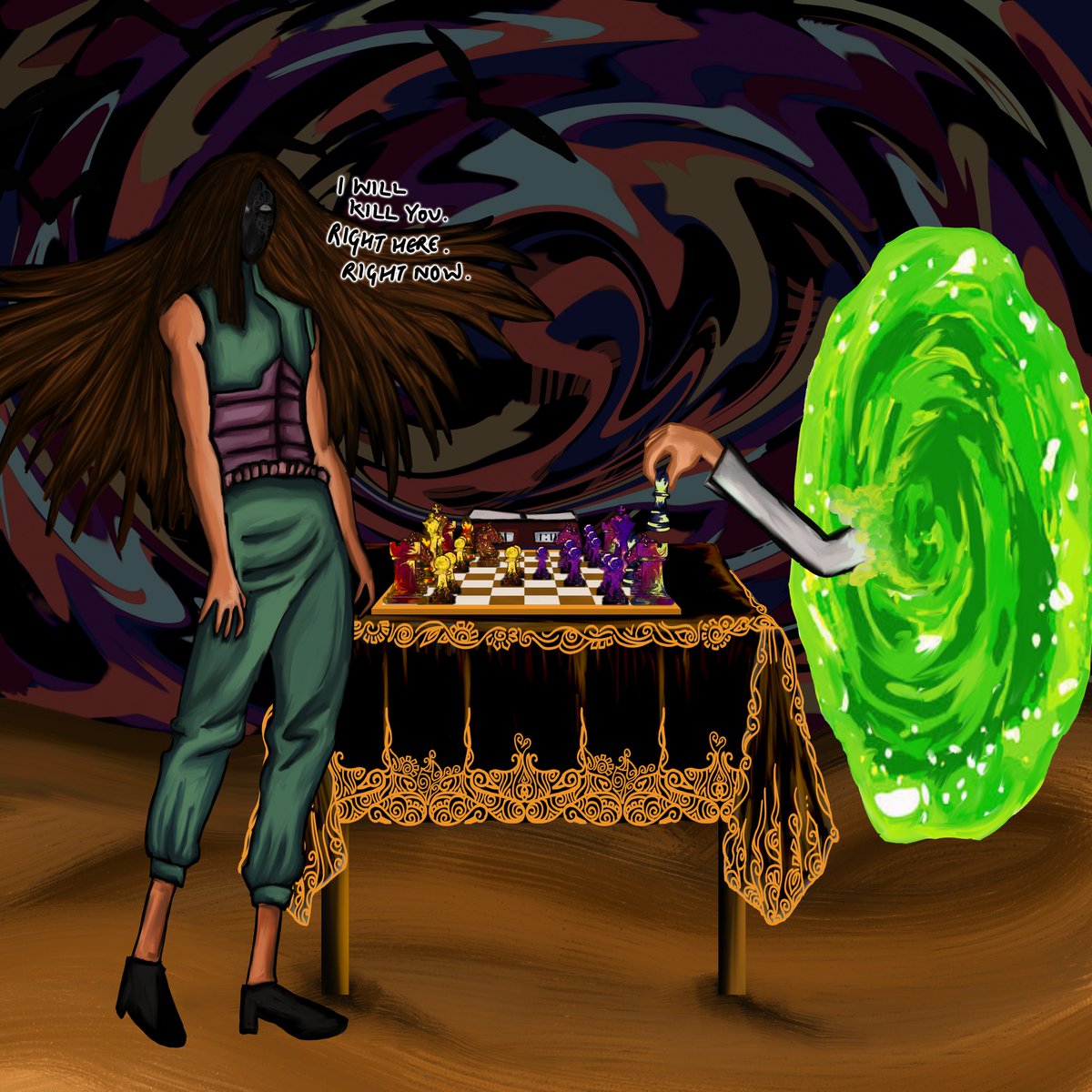 Gm
Chess Match #233 minted today by ericafshay❤️❤️
Seems like a powerful and trippy match
<a href="/AsyncArt/">Async Art</a>