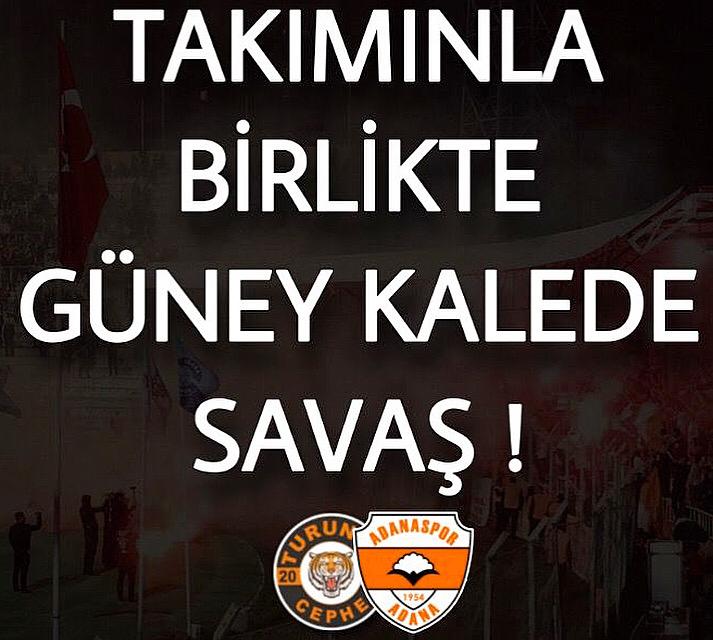 TuruncuCephe's tweet photo. TAKIMINLA BİRLİKTE SAVAŞ ...

SADECE TAKIMINI DESTEKLE ! 

#adanaspor #turbeyler https://t.co/9OrXJfqZR3
