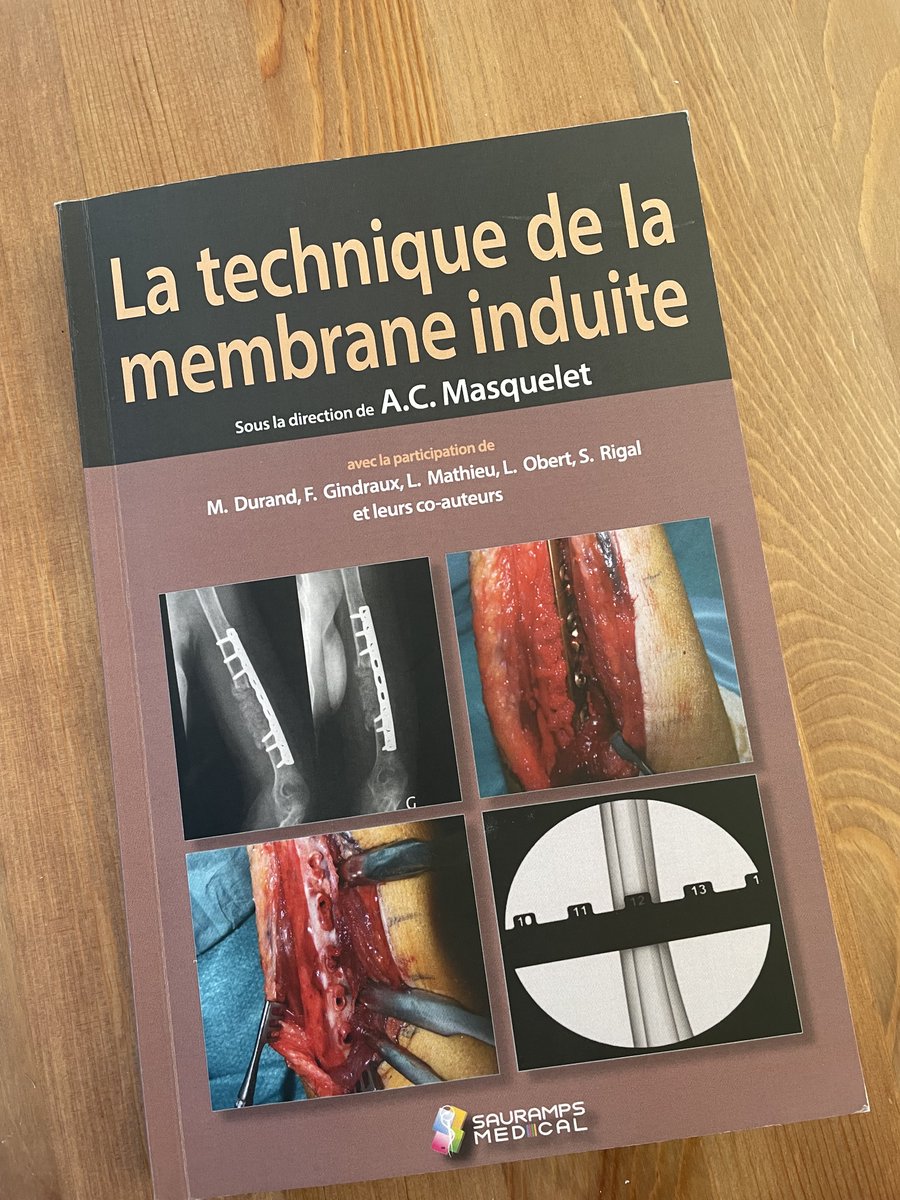 mgkontakis's tweet photo. An amazing book! Concise and rich in images #bonedefects #inducedmembrane #masquelet #ISRVT22 https://t.co/yPWYjEHRtX