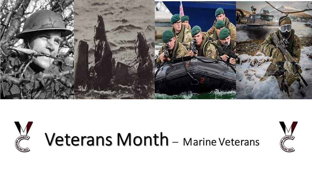 #VeteransMonth today hails our Marine Veterans, those who specialised in striking from the sea.

Thank you for your service!

#LittoralWarfare #Marines #Commandoes 

@RoyalMarines @BrigJkFraserRM  @marines @40commando @42_commando @45CdoGp @CdreMelRobinson @CommandoChef