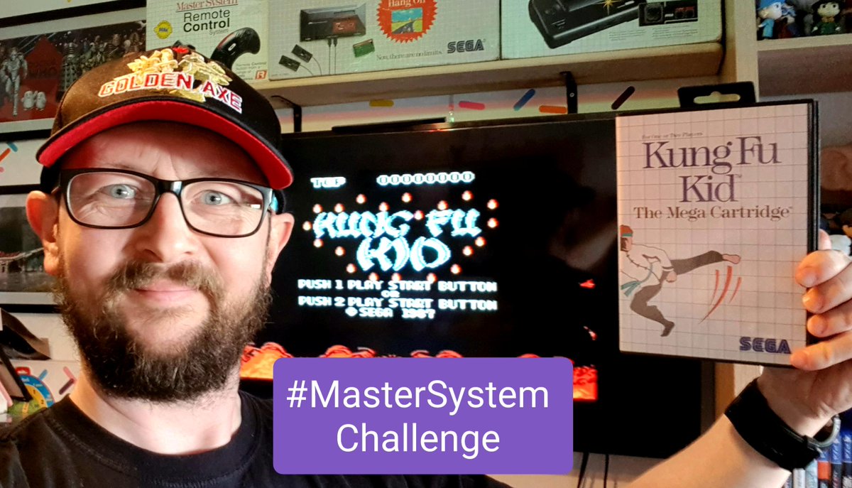 Who is up for a new #MasterSystemChallenge? This week we are playing:

Kung Fu Kid 🥋

Hi Score challenge on Kung Fu Kid. Emulation welcome (no save states). Checkout my video below for rules and details.

Pls RT 

youtu.be/G90rQh58DiU