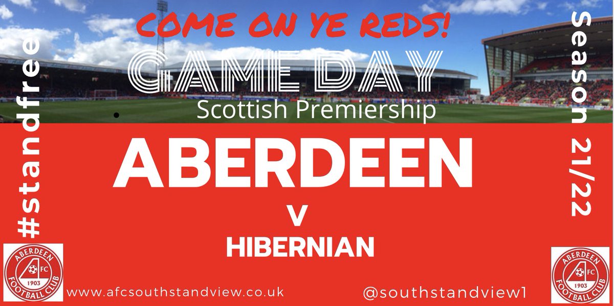 southstandview1's tweet photo. Game Day! Running out of 'BIG' game opportunities so let's hope they step up and give the boss the win he, and WE, want to keep the season "going"! Come on Aberdeen!! #Marleywatkins #andyconsidine #COYR #StandFree #DonsLIVE #Dons #afc https://t.co/RcMc0mQymd