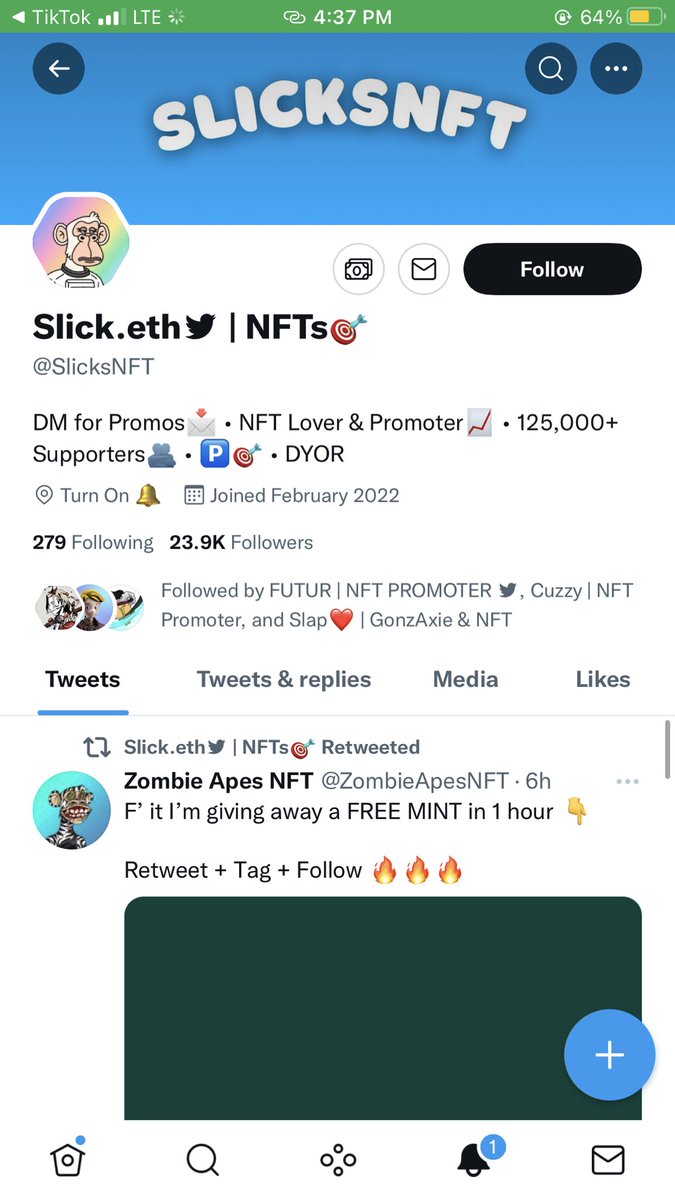 BustilloArth's tweet photo. @FUTURISNFT @SlicksNFT Done https://t.co/1fNKoKymNE