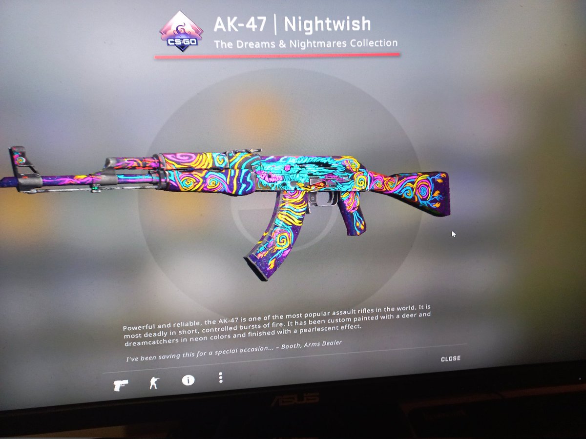ItsDuskyyyy's tweet photo. Letssss goooooo😍🔥
Decided to open my 6 CSGO crates this morning and I hit the jackpot in atleast 1 case😂
#CSGO 
#Gaming 
@CSGO https://t.co/m6yqoSJ5ga